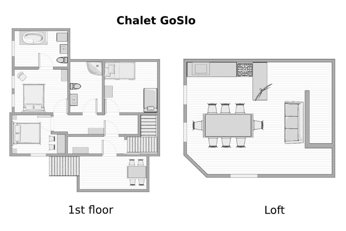 Chalet Goslo Srpenica Ngoại thất bức ảnh